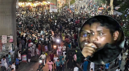 তিন দফা দাবিতে 'শাহবাগ ব্লকেড'
