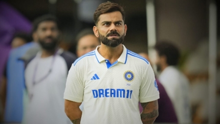 টেস্ট ক্রিকেটকে বিদায় জানালেন কোহলি