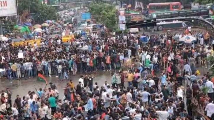 সাম্য হত্যার বিচার দাবিতে আবারও শাহবাগ অবরোধ ছাত্রদলের