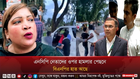 এনসিপি নেতাদের ওপর হামলার পেছনে বিএনপির হাত আছে !