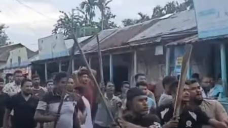 কুড়িগ্রামে এনসিপির বিক্ষোভে সংঘর্ষ, অন্তত ২০ জন আহতের দাবি