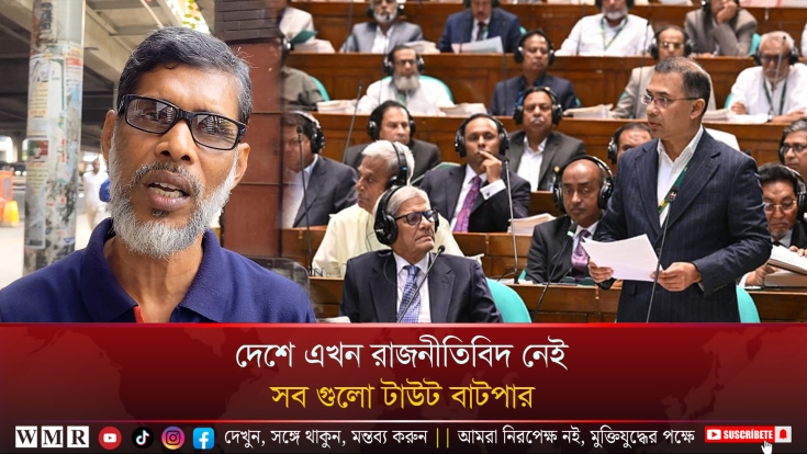 দেশে এখন রাজনীতিবিদ নেই সব গুলো টাউট বাটপার !