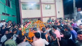 কলকাতার হোটেলে আগুন: কুষ্টিয়ায় সাংবাদিক দেবাশীষসহ চারজনের শেষবিদায়