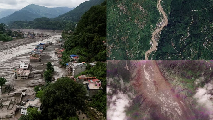 ৫,২০০ মিটার উঁচুতে হিমবাহধস, ৩০ মিনিটে নদীর পানি ৩০ ফুট! নেপালের ভয়াবহ বিপর্যয়ের কারণ কী?