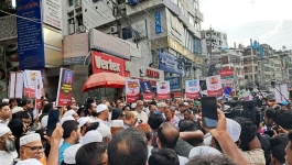 বাংলামোটর থেকে সংসদ অভিমুখে পদযাত্রা, অংশ নিয়েছেন জামায়াত জোটের নেতারা