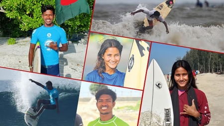 ঢেউয়ের ভাষা বোঝেন তাঁরা, এবার এশিয়ান গেমসে বাংলাদেশের দুই সার্ফার