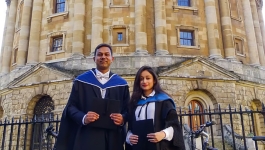 জীবনের সঙ্গী, অক্সফোর্ডেও সহপাঠী