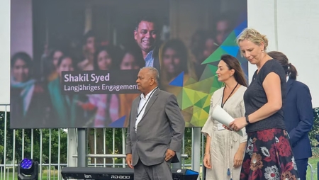 জার্মান সরকারের সম্মাননা পেলেন বাংলাদেশের শাকিল সৈয়দ