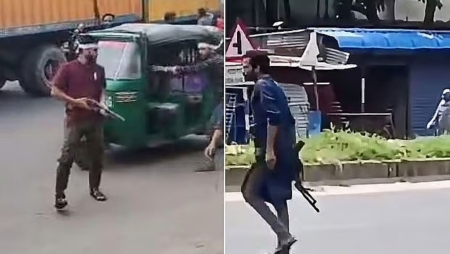 প্রকাশ্যে অস্ত্র প্রদর্শন, সীতাকুণ্ডে তিনজন গ্রেপ্তার; উদ্ধার হয়নি ব্যবহৃত অস্ত্র