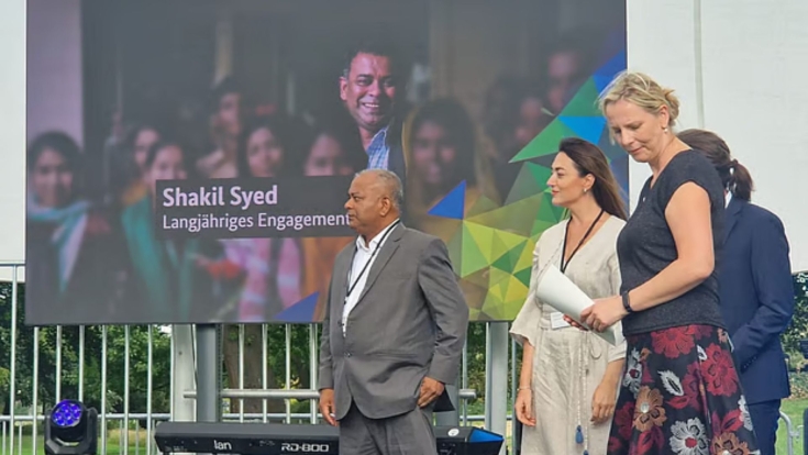 জার্মান সরকারের সম্মাননা পেলেন বাংলাদেশের শাকিল সৈয়দ