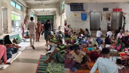 ময়মনসিংহ মেডিকেলে ১ হাজার শয্যায় রোগী প্রায় ৪ হাজার, বারান্দা-মেঝেতেও চিকিৎসা