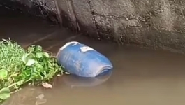 স্লুইসগেটের নিচে ভাসছিল প্লাস্টিকের ড্রাম, ভেতরে মিলল অর্ধগলিত মরদেহ