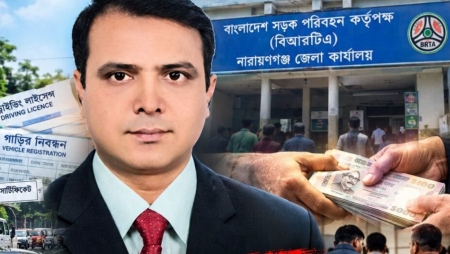 ঘুষ ছাড়া মেলে না সেবা, নারায়ণগঞ্জ বিআরটিএতে দালালচক্রের দৌরাত্ম্যের অভিযোগ