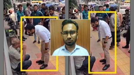 ধানমন্ডিতে বয়স্ক ব্যক্তিকে মারধরের ঘটনায় যুবক আটক